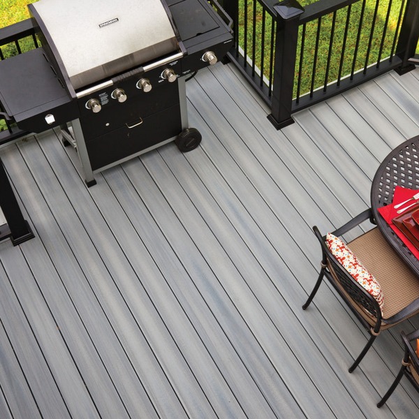 Castle Gray — Fiberon Concordia Horizon Decking Plugs — Castle Gray, 100-Pack