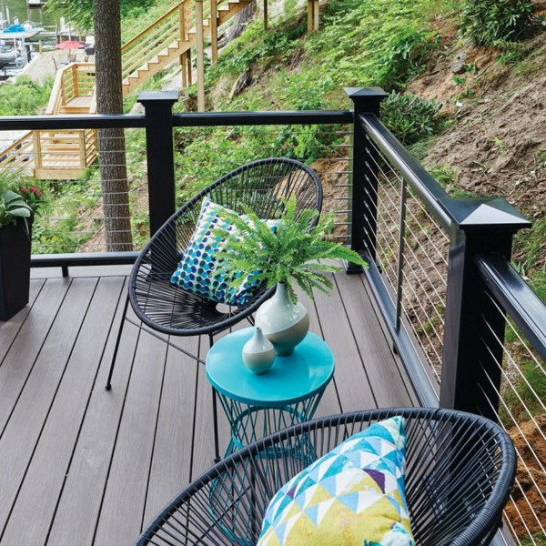 Brazilian Walnut — TimberTech AZEK Arbor Decking Plugs — Brazilian Walnut, 100-Pack