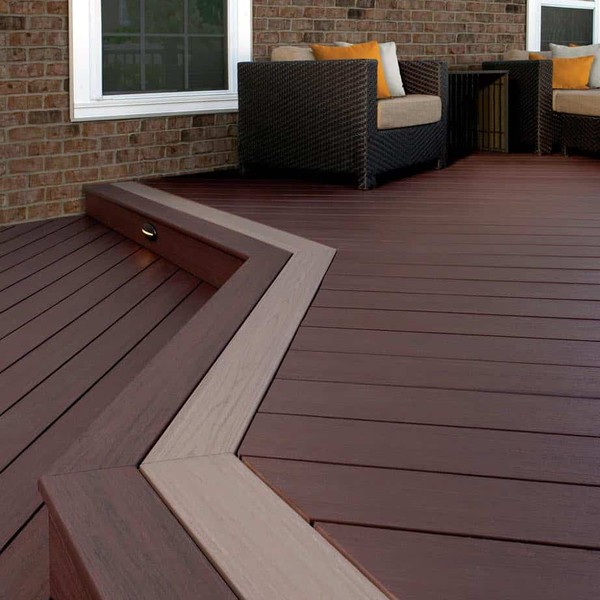 Mountain Redwood — TimberTech AZEK Arbor Decking Plugs — Mountain Redwood, 100-Pack