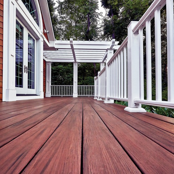 Redland Rose — TimberTech AZEK Arbor Decking Plugs — Redland Rose, 100-Pack