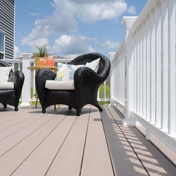 Silver Oak — TimberTech AZEK Arbor Decking Plugs — Silver Oak, 100-Pack