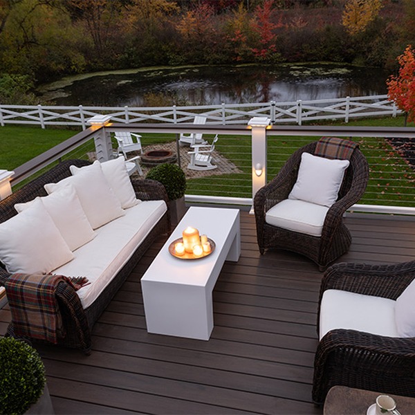 Mocha — TimberTech Legacy Decking Plugs — Mocha, 100-Pack