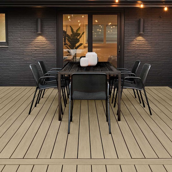 Natural Oak — TimberTech Premier+ Decking Plugs — Natural Oak, 100-Pack