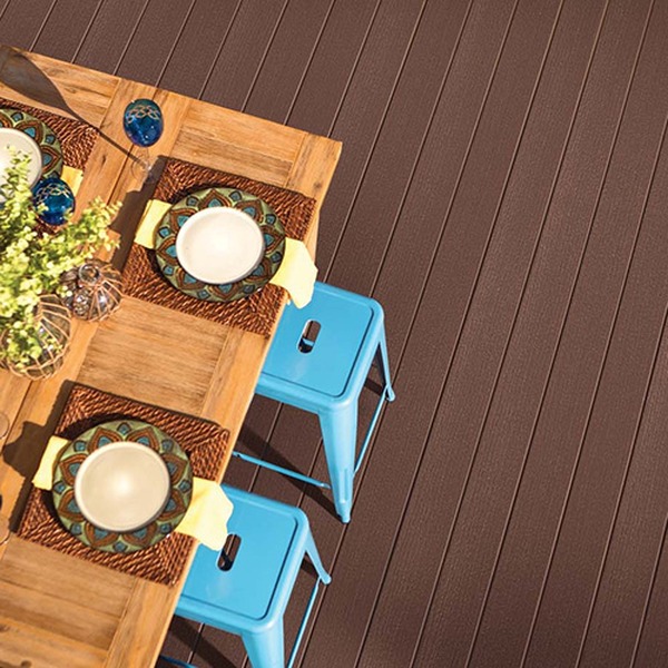 Dark Teak — TimberTech Premier Decking Plugs — Dark Teak, 100-Pack