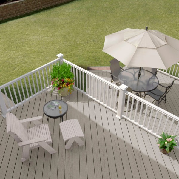 Weathered Oak — TimberTech Terrain+ Decking Plugs — Weathered Oak, 100-Pack