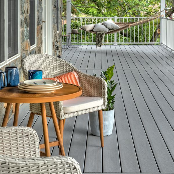 Rainier — Trex Lineage Decking Plugs — Rainier, 100-Pack