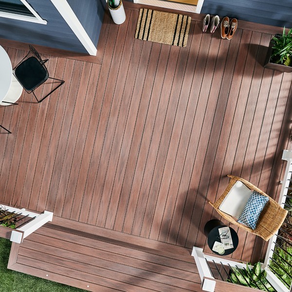 Rosewood — Wolf Serenity Decking Plugs — Rosewood, 100-Pack